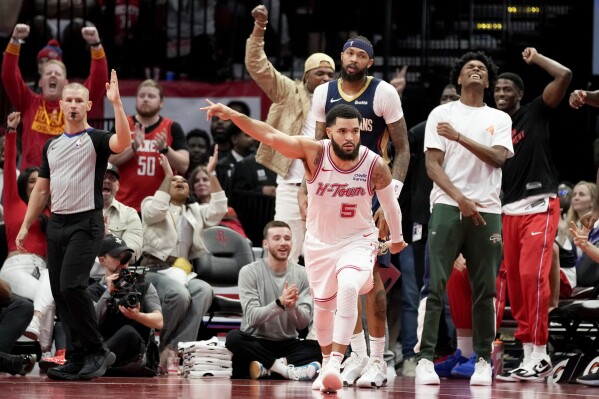 Houston rockets new orleans pelicans top